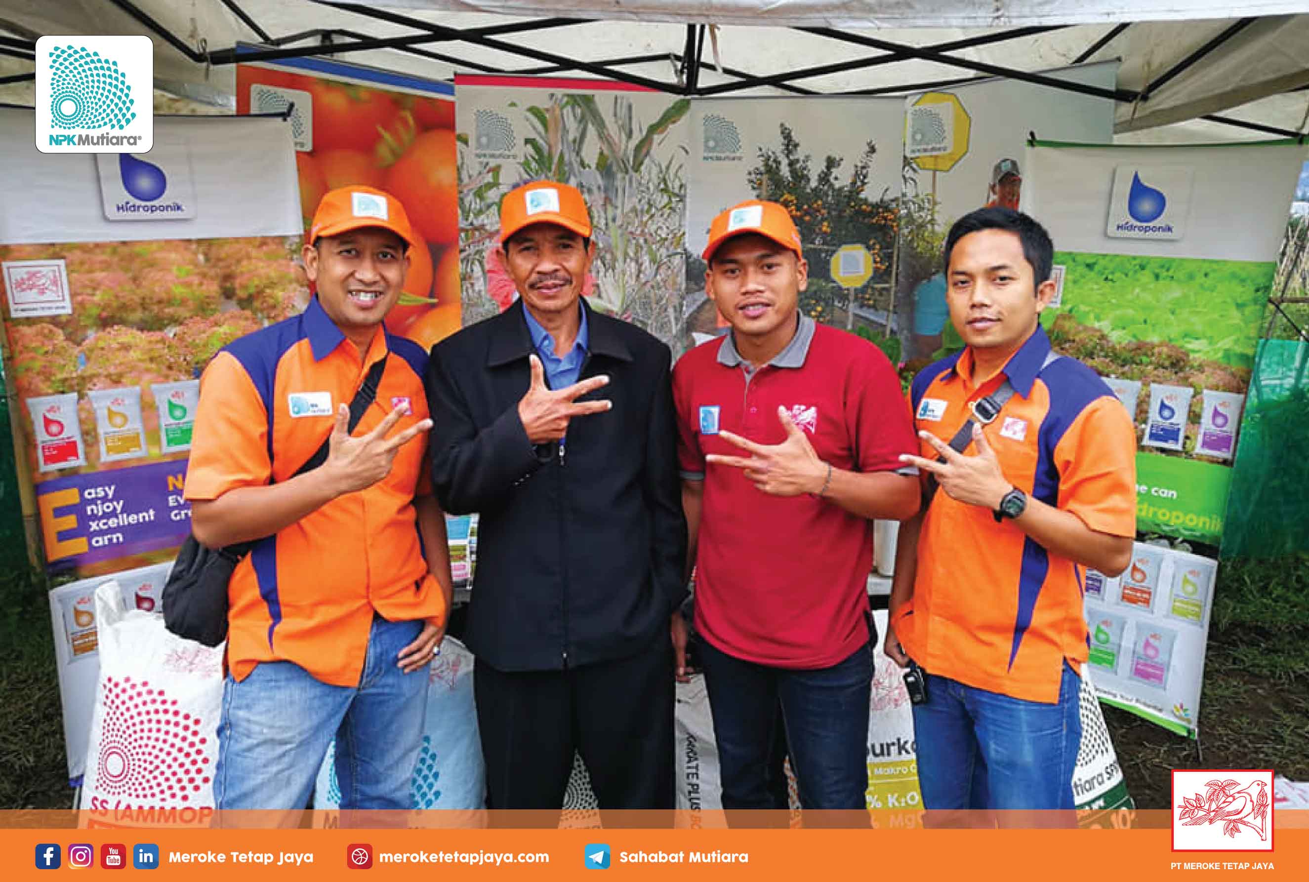 Exhibition Pilot Project Grand Launching Desa Tani di Lembang
