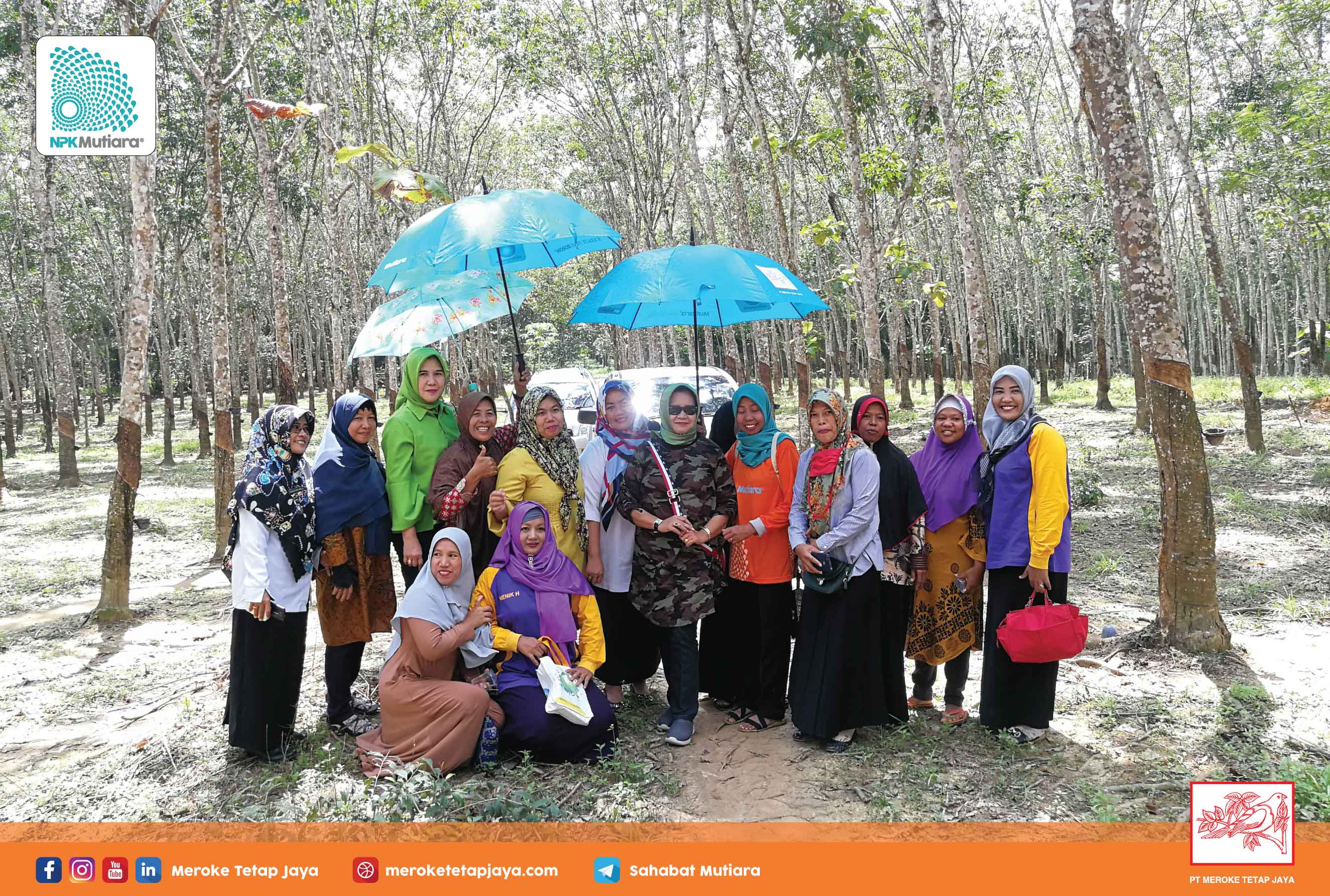 Kelompok Wanita Tani OKU Kunjungi Petani Kacang Panjang dan Pare