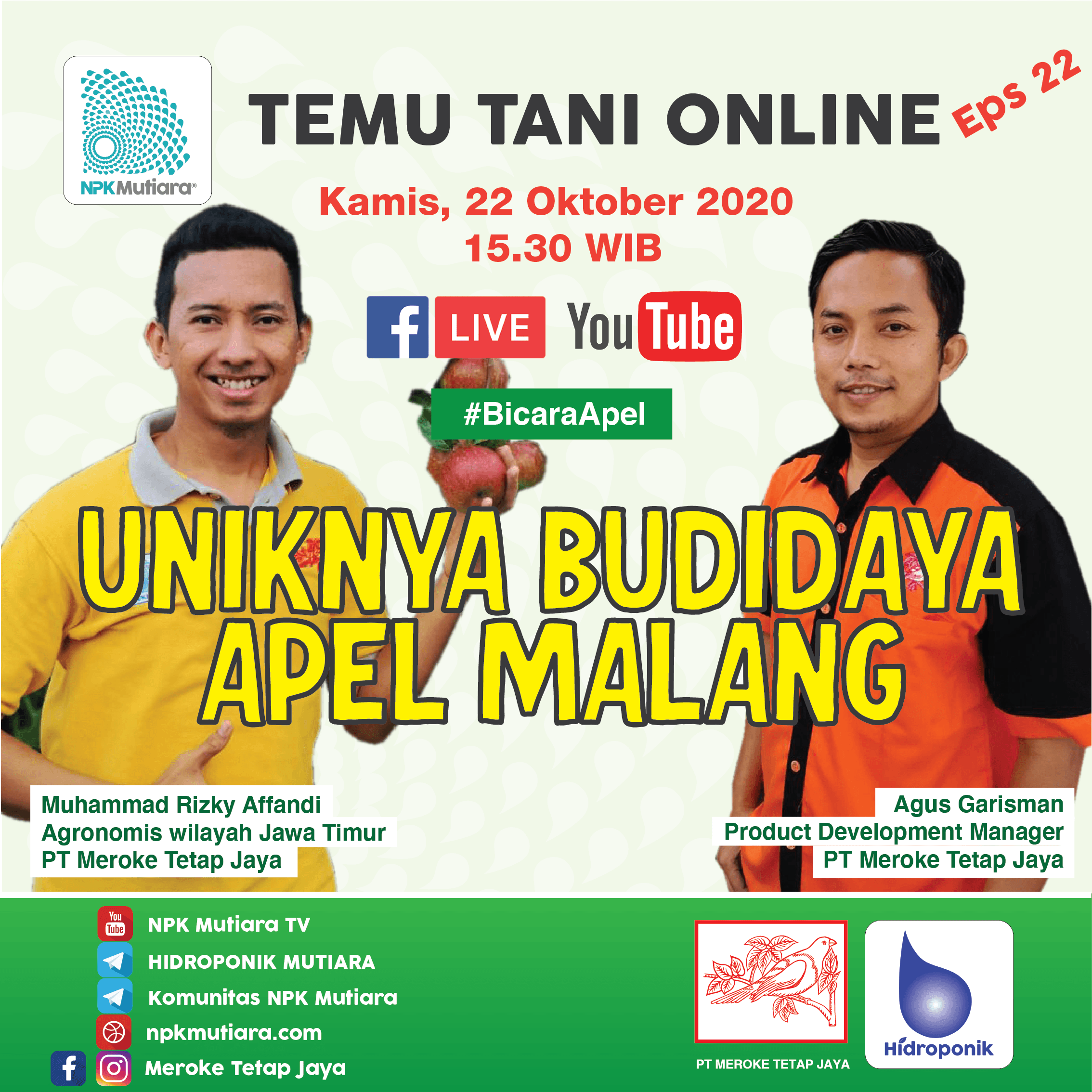 TTO Eps 22: Uniknya Budidaya Apel Malang