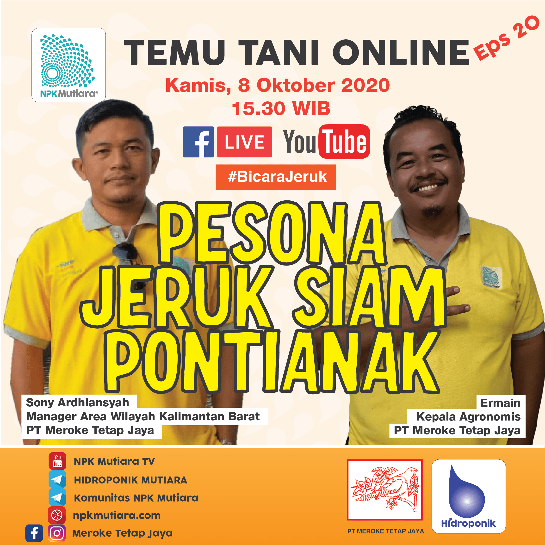 TTO Episode 20: Pesona Jeruk Siam Pontianak