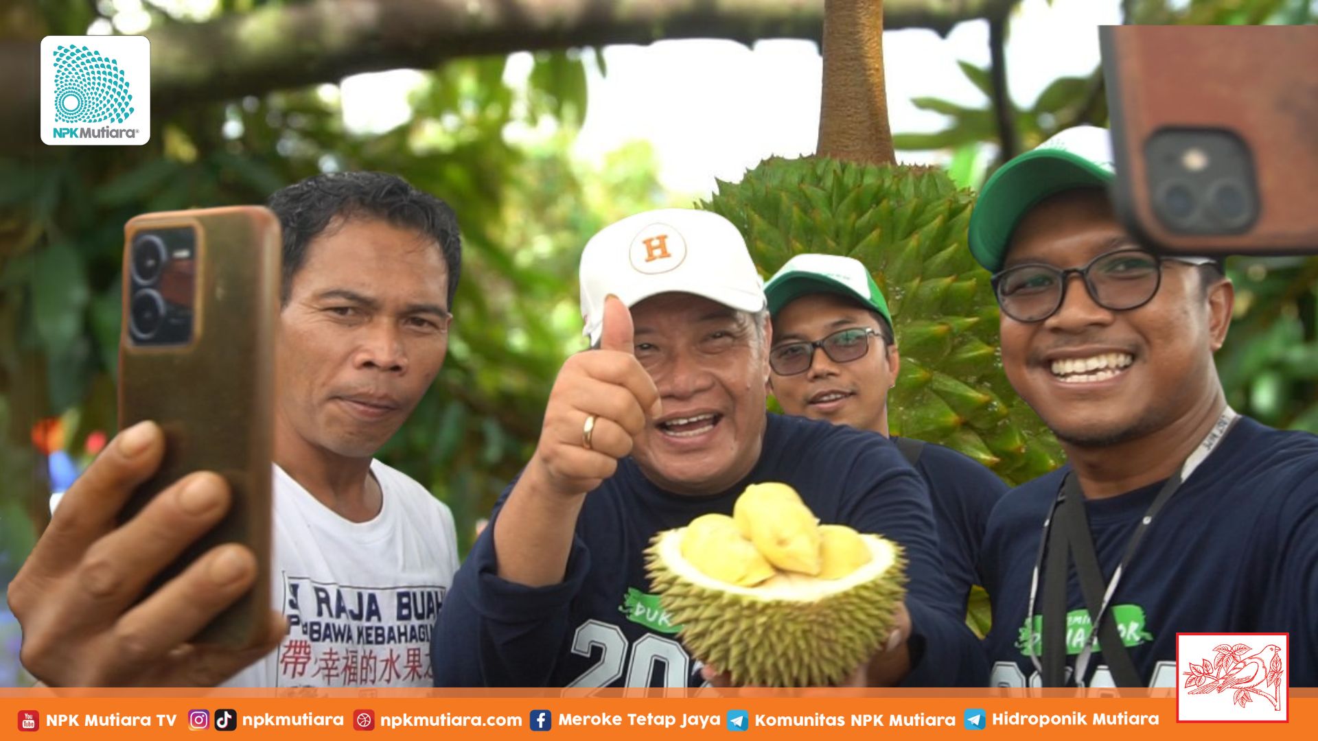 Potensi Durian Nusantara: Pak Catur Dian Mirzada Berbagi Ilmu di Tasikmalaya