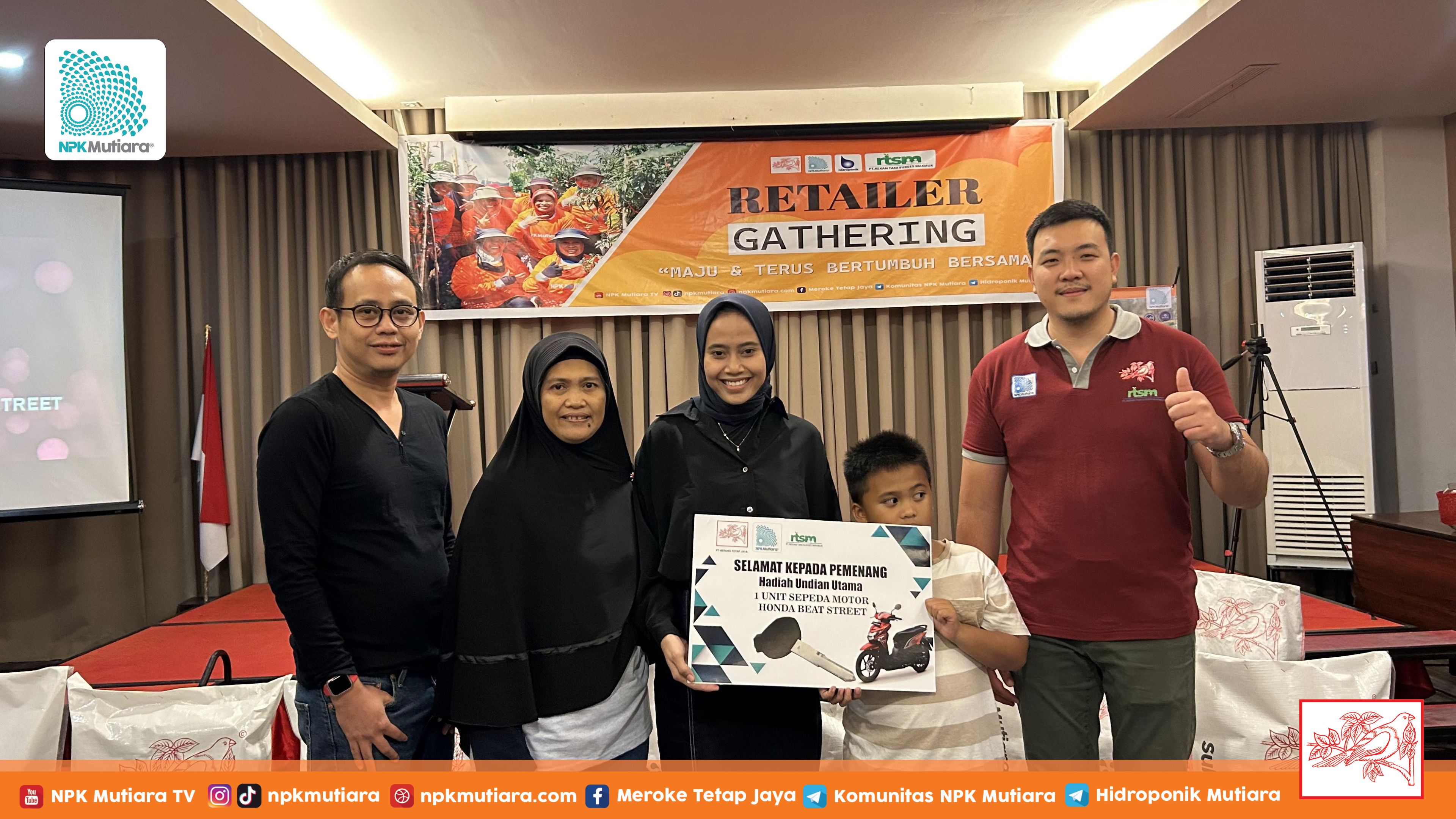 PT. Meroke Tetap Jaya Menggelar Retailer Gathering 2024 di Sulawesi Utara