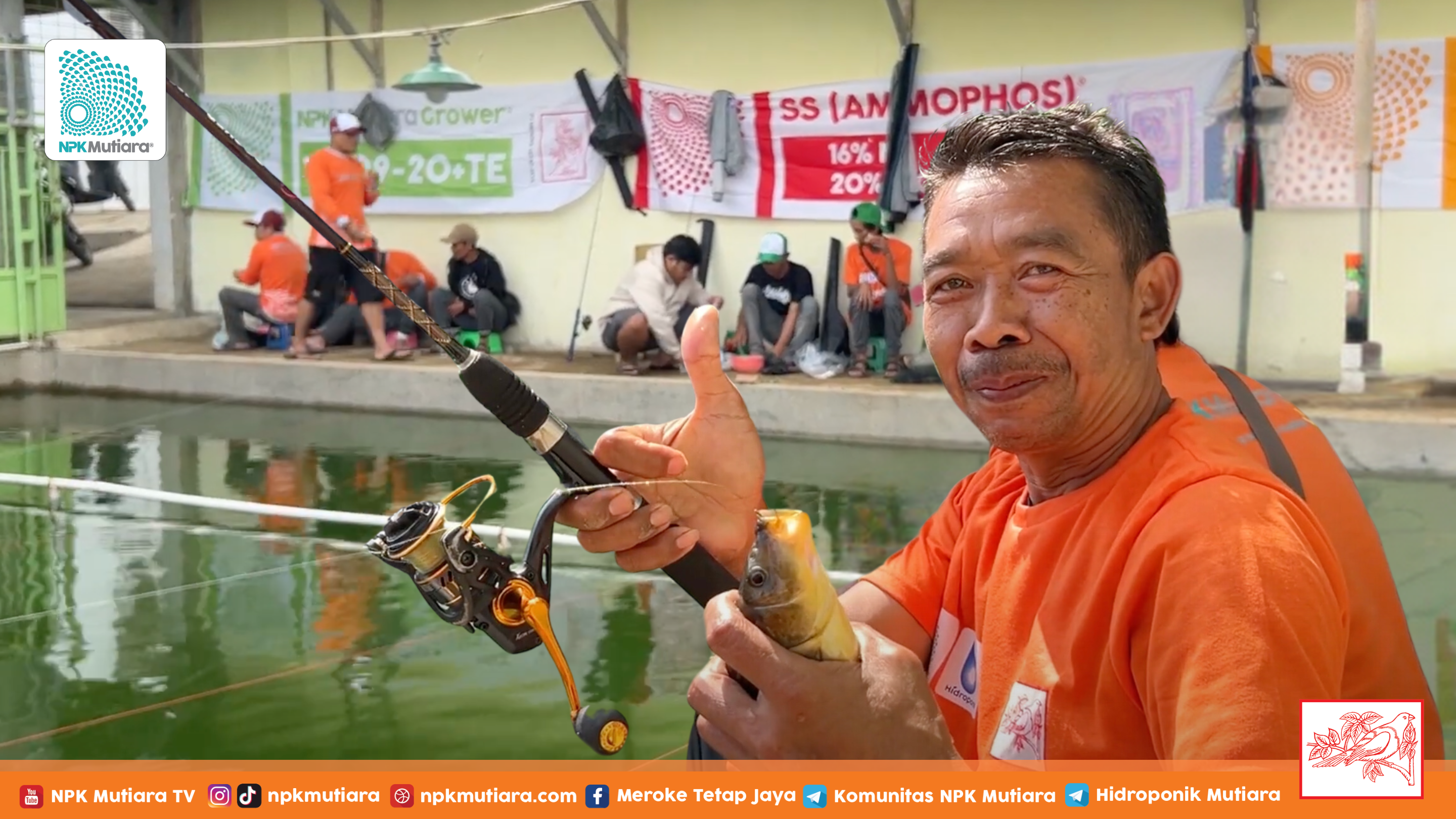 Gelar Acara Rekreasi Memancing untuk Petani Paprika