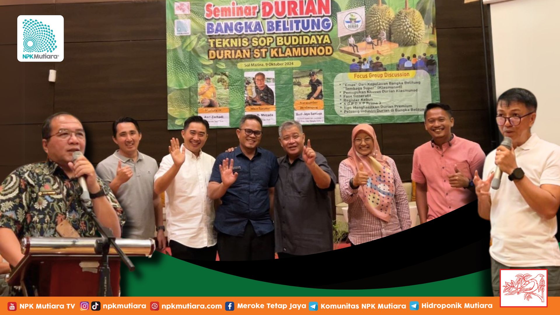 Durian Klamunod: Warisan Bangka Belitung yang Siap Mendunia