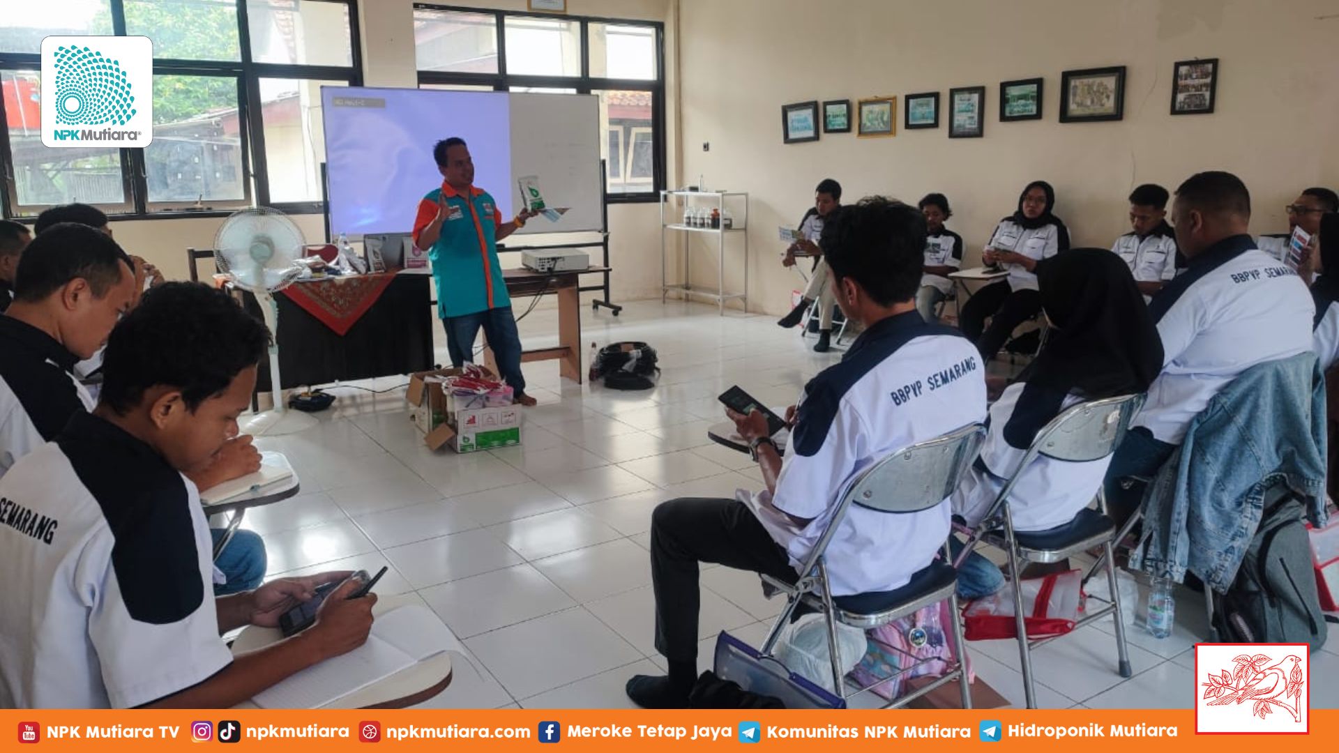 Pelatihan Nutrisi Hidroponik di BLK Jateng dengan Produk Unggulan Pemupukan!